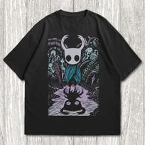 Hollow Knight 100% Cotton T-shirt Mens Tees Top - Unisex Graphic Tee - Video Games Shirt - Retro Gaming 2XL