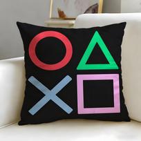 classic game console xbox Cushion Cover Soft  EasyWash Pillow Case  Versatile for Couch Bed Travel and Office 40X40cm