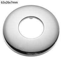 1PC Stainless Steel Shower Faucet Decorative Cover Chrome Finish Water Pipe Wall Covers Flange Cover Kitchen Bathroom Accessory