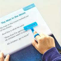 Guided Reading Finger Focus Highlighter, Reading Aid Strips for Dyslexia, Bookmarks, Reading Tools for ADHD