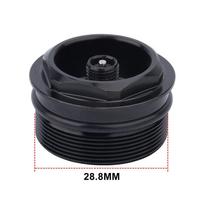 Fork Valve Nut 28.8xP1.0mm Assembly Thread Black 2022 New