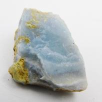 Blue Opal Rare 25.35 Ct Uncut Raw Rough Natural CERTIFIED Loose Gemstone 30.8 mm approx