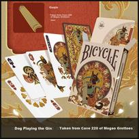 BICYCLE Chinese Dunhuang Style Zodiac Commemorative Playing Cards, Dog