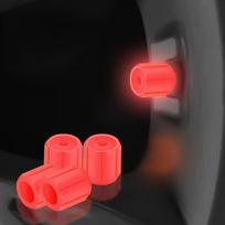 Plastic Nozzle Cover Luminous Valve Cap Tyre Stem Cover Stem Air Valve Caps Tire Valve Stem Caps