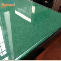 Green Flocked Velvet Desk Mat 120x40 cm