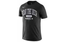 Nike T Shirts Men's Stag Crew Neck Moderate Straight Fit BV8581 S