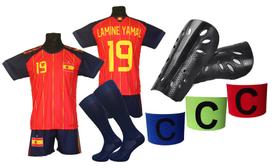 children's football uniform LAMINE YAMAL SPAIN - OO 140