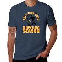 Grab Your Balls Its Bowling Season Funny Bowling Gift Tshirt Holiday Simple Tee Shirt S