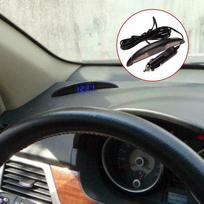 12V Digital LED Alarm Auto Electronic Car Clock Voltmeter Thermometer Material: Plastic