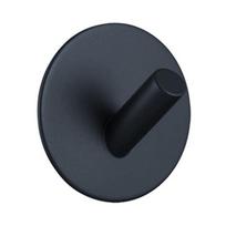 No punching single hook with adhesive backing 304 Stainless Steel Wall Hook  Clothes Hanger For Kitchen Bathroom