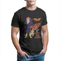 Vyriški Dastardly Muttley Skraidantys Aparatai Wacky Races Animaciniai Marškinėliai Medvilniniai Drabužiai Apvalia Kaklo Marškinėliai Grafiškai Spausdinti Marškinėliai S