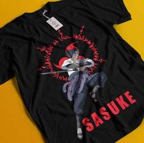 Sasuke Shirt Naruto Tshirt Jiraya Itachi Uchiha T-Shirt Madara Kakashi Anime Tee 4XL