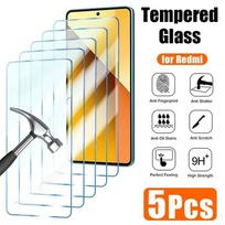 5 vnt. grūdinto stiklo Redmi Note 13 12 11 10 14 9 8 7 Pro Plus 5G 12S 11S 10S 9S apsauginis stiklas Redmi 12C 10C 14C 9T 13 Redmi Note 10 Pro