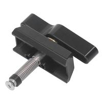 Folding Bike Hinge Clamp Aluminium Alloy Folding C Buckle Repair Parts Black Anode