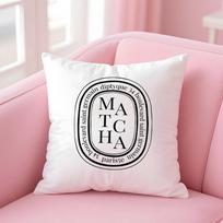 popular brands Diptyque Cushion Cover Comfortable Reversible Pillow Cover Ideal for Car Sofa Bedroom & Beyond 12x12Inch