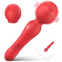 SuperLove Rose Blossom Magic Wand Red