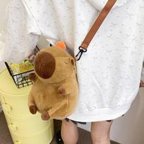 Doctor Hat Capybara Plush Toy Soft Stuffed Animal Graduation Gift Cute Cartoon Pillow Plushie Doll