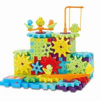 81 Hot Pcs Electric Gears 3D Puzzle Model Building Kits Plastic Brick Blocks Educational Toys For Kids Children Xmas Gifts