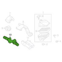 AEF2-Engine Coolant Air Intake Tube Hose C2D17107 C2Z17820 For JAGUAR XJ 2010- XF 2009-2015 3.0L juoda