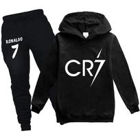 Children's Cartoon Letter Hoodie & Pants Set (100-160 cm) - Customizable 2-Piece 140 cm