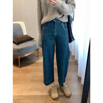 Women's High Waist Straight Leg Jeans Loose Urban Cropped Pants Summer Washed Pear Body Friendly Basic Style Denim Trousers S