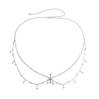 Zircon Waist Chain Tassel Bikini Belly Belt Elegant Navel Nails Body Chain  Beach