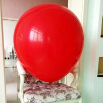 Jingtang Large Red Balloon, 36 Inches Thickened Anti-Explosion, Park Lawn Children's Outdoor Birthday Decoration Atmosphere Photo Props