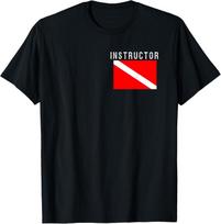 Scuba Diving Instructor Dive Flag Diver SCUBA Divemaster T-Shirt Hoodie XXXXL black