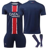 25 Home Mbappe No. 7 Jersey Children's Adult Football Set XS