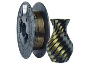 3DPower PLA SILK DUAL filament 1.75mm Gold/Black 0.3kg