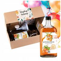 Aperolove Aperol Liqueur Gift Kit 500 Ml For Birthdays