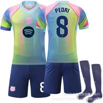Soccer Uniform Set, Short Sleeve Football Jersey and Shorts Sportswear Kit for Training, Matches and Team Activities 2XL（Rec. Height 190-200CM）