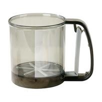 Handheld Flour with Fine Mesh, Boxed Kitchen Sieve for Baking and Dusting, Stainless Strainer, Easy Pour and Clean One Size