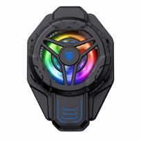 Fast Cooling Phone Game Cooler 2 in 1 Mobile Phone Cooling Fan Mobile Phone Cooler  Gaming style2-black