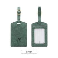 Boarding Pass Pu Luggage Tag Name Luggage Tags Boarding Pass Tag Soft Airplane Suitcase Tag  Male