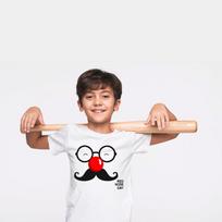 Red Nose Day T-Shirt Comic Relief Moustache Glasses Funny Unisex Top Tee S