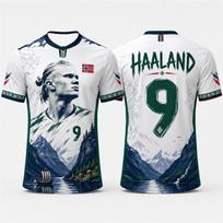 Haaland Commemorative 2026 Men Or Kid Football Jersey Athletic Soccer Shirt Outdoor Practice Running and Sports Activities 110