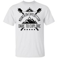 Mountain Expedition Dare to Explore Camping T-Shirt XXXL