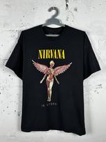 Nirvana Black in utero t-shirt size XL Unisex T-Shirt L