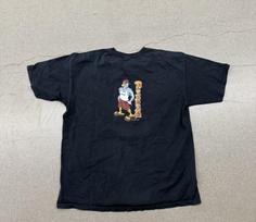 Vintage 2000’s Pigeon Boy Hawaii Skate Surf Men’s Graphic T-shirt Black XL Unisex T-Shirt M