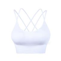 Women Seamless High Elasticity Cross Back Yoga Sports Bra For Fitness Workout S