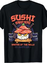 Kawaii Samurai Sushi Shirt for Japanese Anime Sushi Lover T-Shirt.jpgSame Style S