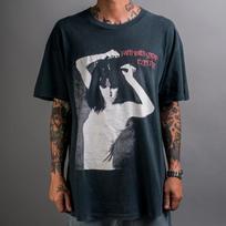 Vintage 1980s Patti Smith Group T-shirt, Music Shirt For Unisex S black