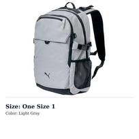 PUMA Fashion Backpack Womens Light Gray 950287-02 One Size 1