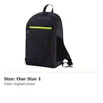 PUMA Nylon Polyester Backpack Regular Unisex Asphalt 073581-17 One Size 1