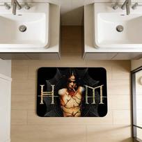 Rock Band H-HIM Floor Mat Cheaper Anti-slip Modern Living Room Balcony Printed Bedside Mats 40cm x 60cm