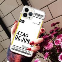 Phone Case For Iphone 14 13 12 11 Pro Max Xs Xr X 12mini 14 Plus Nct Plane Ticket Phone Case Funda Capa Cell iphone 14