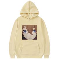 Genshin Impact Hoodies Anime Žaidimas Tartaglia Veidas Mėmė Spausdinimas Streetwear Unisex Moterų Mada Per dydį Džemperiai su gobtuvu Sportiniai kostiumai 2XL