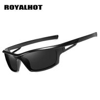 Royalhot Unisex poliarizuoti 8 rūšių šaunūs sportiniai akiniai nuo saulės Vintažiniai akiniai nuo saulės retro akinių šešėliai, UV400