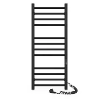 Elektrinis rankšluosčių džiovintuvas Laris Alfa dešininis - Juoda - 50x120cm